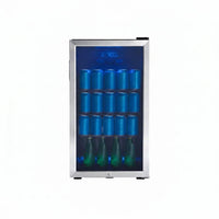 3.1 Cu. Ft. 17.5 In. 117-Can Free-Standing Beverage Cooler — Studio Shot
