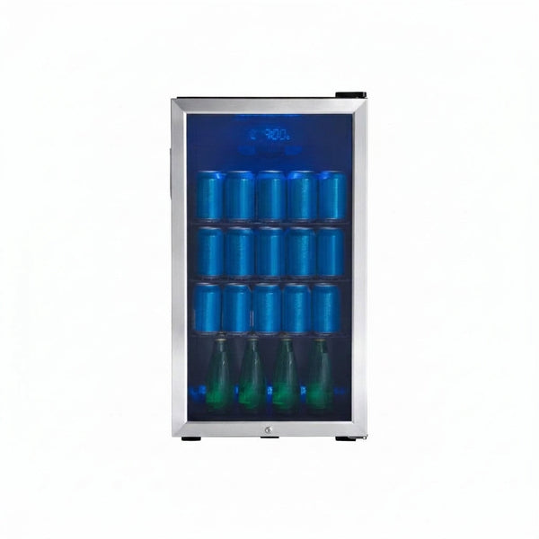 3.1 Cu. Ft. 17.5 In. 117-Can Free-Standing Beverage Cooler — Studio Shot