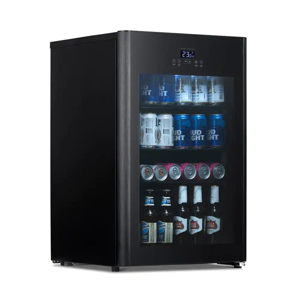 Beverage Froster 22 In. 125 (12 Oz.) Can Freestanding Cooler Beverage Fridge Chills down to 23° W/ Party and Turbo Mode