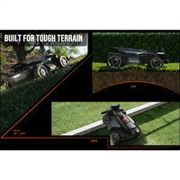 X450 17 In. Robot Lawn Mower (1 1/2 Acre) RTK + 360 Degree Camera, AWD, Weather Adaptive, AI Obstacle Avoidance