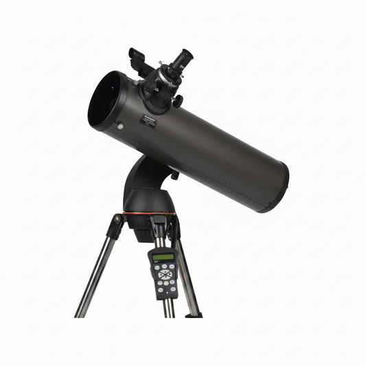 Celestron - Nexstar 130SLT Computerized Telescope - Compact and Portable - Newtonian Reflector Optical Design - Skyalign Technology - Computerized Hand Control - 130Mm Aperture Grey