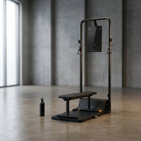 AI Smart Home Gym, All-In-One Digital Weight Workout Machine for Squat, Strength, Cardio, HIIT — Studio Shot