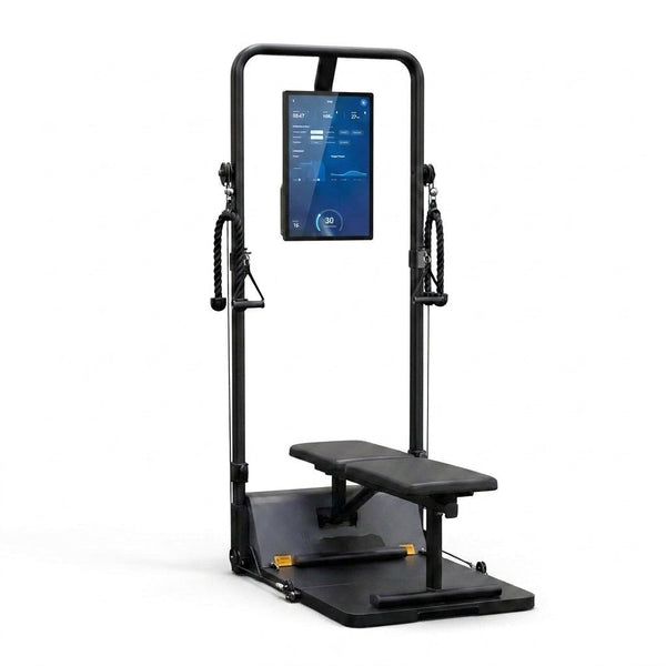 AI Smart Home Gym, All-In-One Digital Weight Workout Machine for Squat, Strength, Cardio, HIIT — Studio Shot
