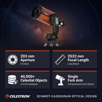 Nexstar 8SE Computerized Telescope and Eyepiece Accessory Bundle — Results & Stats