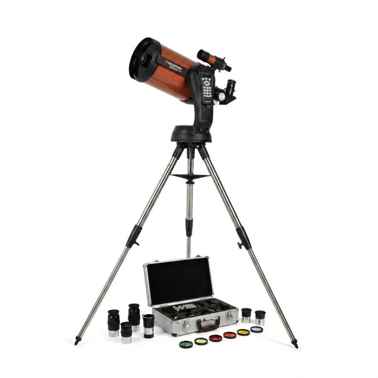 Nexstar 8SE Computerized Telescope and Eyepiece Accessory Bundle — Studio Shot