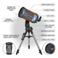 Nexstar 8SE Computerized Telescope and Eyepiece Accessory Bundle — How It Works