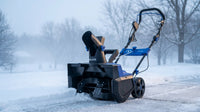 Ultra 15 Amp Electric Corded Snow Blower, 2 Blade Auger, 21 Inch Wide, SJ625E — Lifestyle