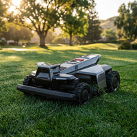 X450 17 In. Robot Lawn Mower (1 1/2 Acre) RTK + 360 Degree Camera, AWD, Weather Adaptive, AI Obstacle Avoidance — Studio Shot
