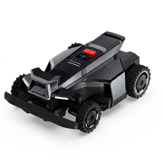 X450 17 In. Robot Lawn Mower (1 1/2 Acre) RTK + 360 Degree Camera, AWD, Weather Adaptive, AI Obstacle Avoidance — Studio Shot