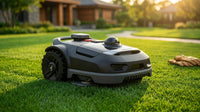 X450 17 In. Robot Lawn Mower (1 1/2 Acre) RTK + 360 Degree Camera, AWD, Weather Adaptive, AI Obstacle Avoidance — Lifestyle