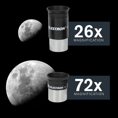 Celestron - Nexstar 130SLT Computerized Telescope - Compact and Portable - Newtonian Reflector Optical Design - Skyalign Technology - Computerized Hand Control - 130Mm Aperture Grey