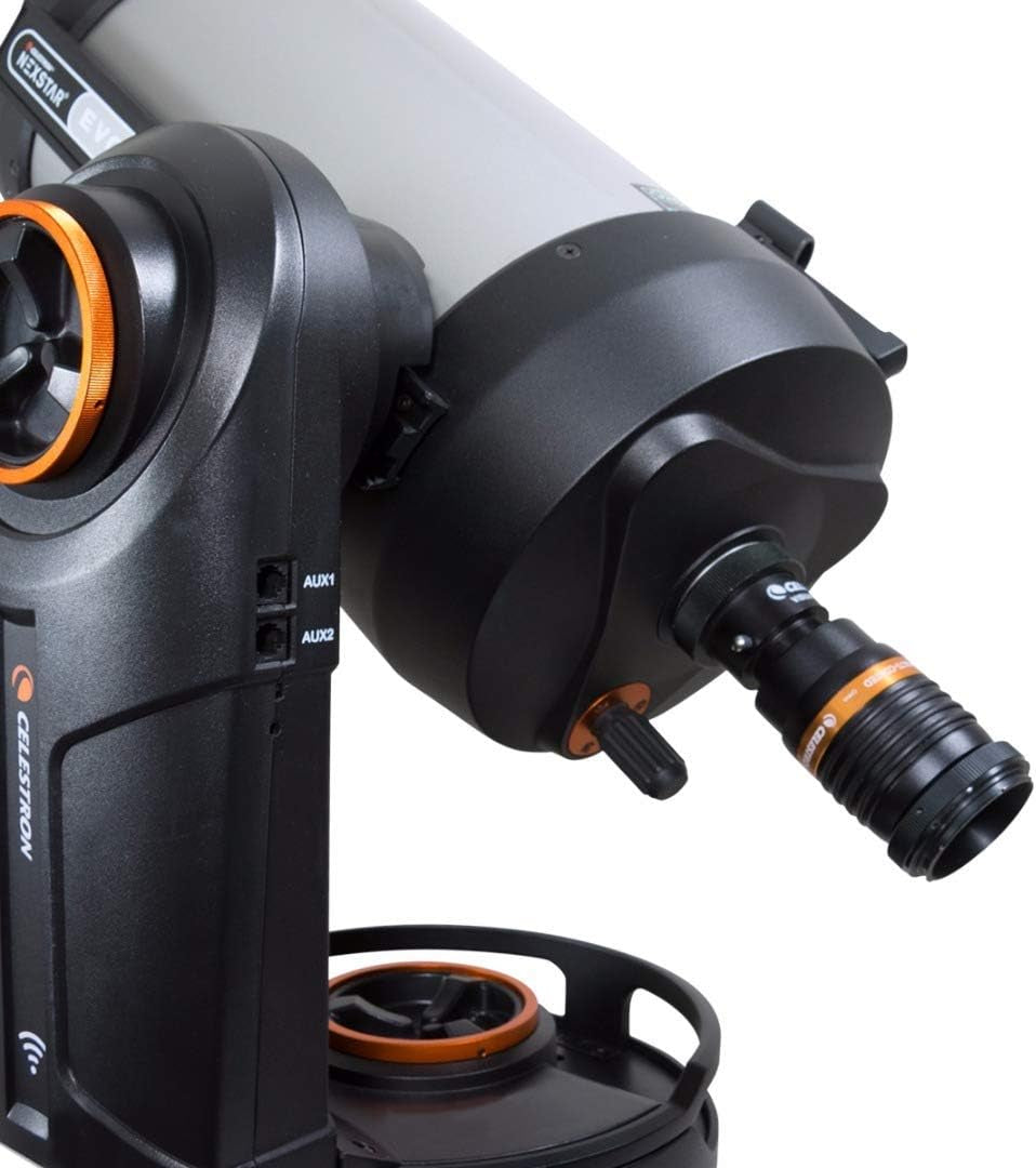 Celestron Nexstar Evolution 9.25 Inch Sct Telescope plus Accessory Bundle | 2350Mm F/10, Integrated WI-FI, Rechargeable LIFEPO4 Battery, Includes Eyepieces and Diagonal